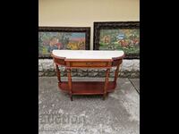 A great large antique console table