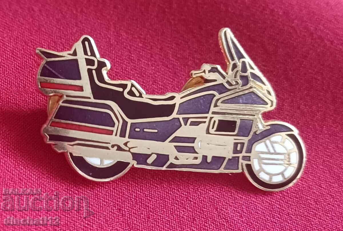 Badge. Honda Goldwing Auto Moto Motorcycles