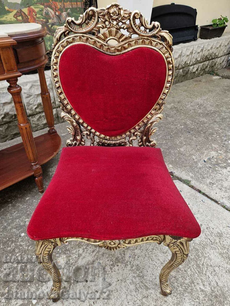 A pair of superb antique metal chairs - 6