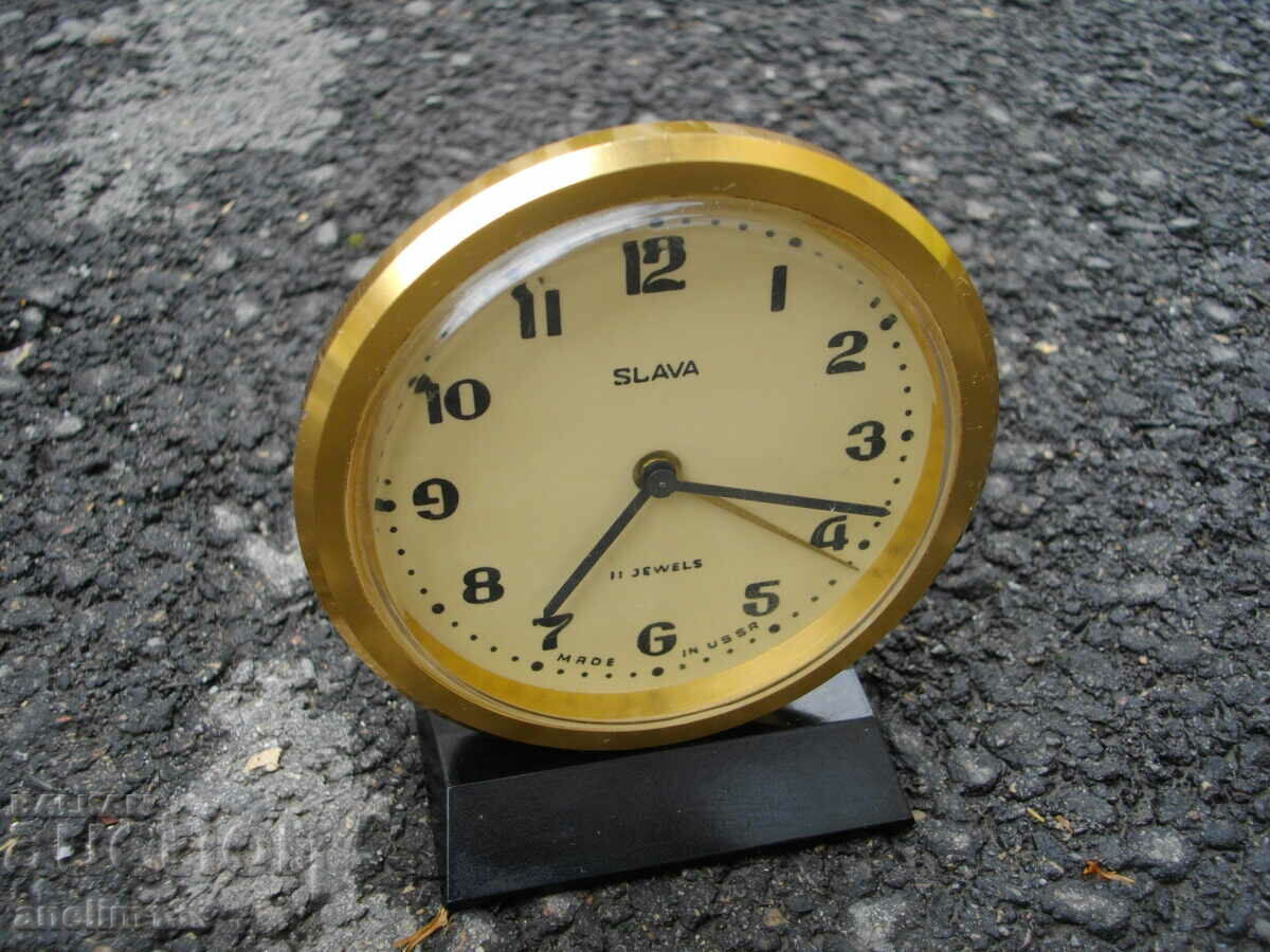 КОЛЕКЦИОНЕРСКИ БУДИЛНИК СЛАВА SLAVA РЯДЪК с цена 25.00 лв. | € 12.78 КОЛЕКЦИОНЕРСКИ БУДИЛНИК СЛАВА SLAVA РЯДЪК с цена 25.00 лв. | € 12.78