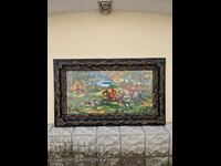 Huge antique collectible tapestry