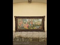 Huge Antique Collectible Dutch Tapestry