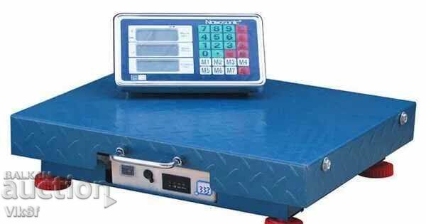 Cantar wireless de pana la 600 kg cu platforma 45 x 60 cm cu preț 225.50 BGN | € 115.30