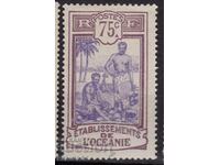 Γαλλική Ωκεανία-1913-Regular-Tahitani,MLH