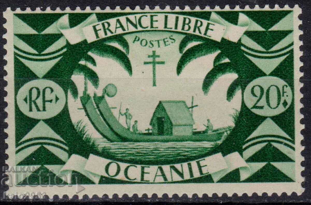 Oceania Franceză-1942-al doilea război mondial al „Franței libere”, MLH