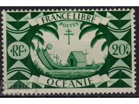 French Oceania-1942-2nd WW-of "Free France", MLH