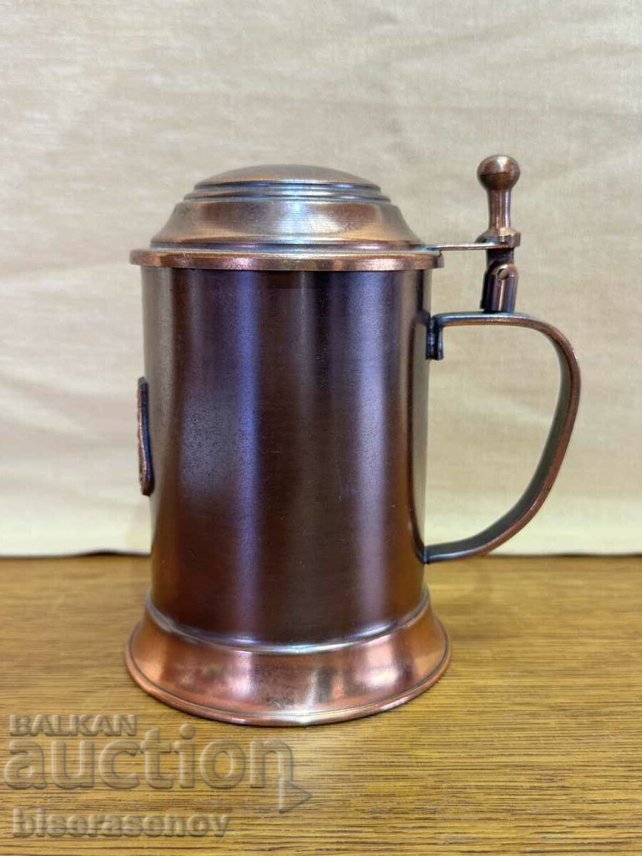 A copper mug