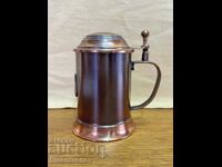 A copper mug