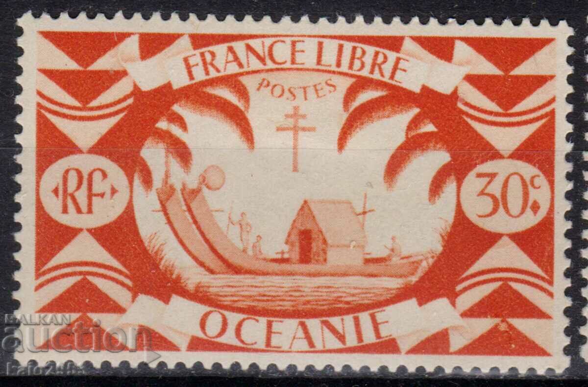 Oceania Franceză-1942-al doilea război mondial al „Franței libere”, MLH