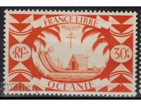 French Oceania-1942-2nd WW-of "Free France", MLH