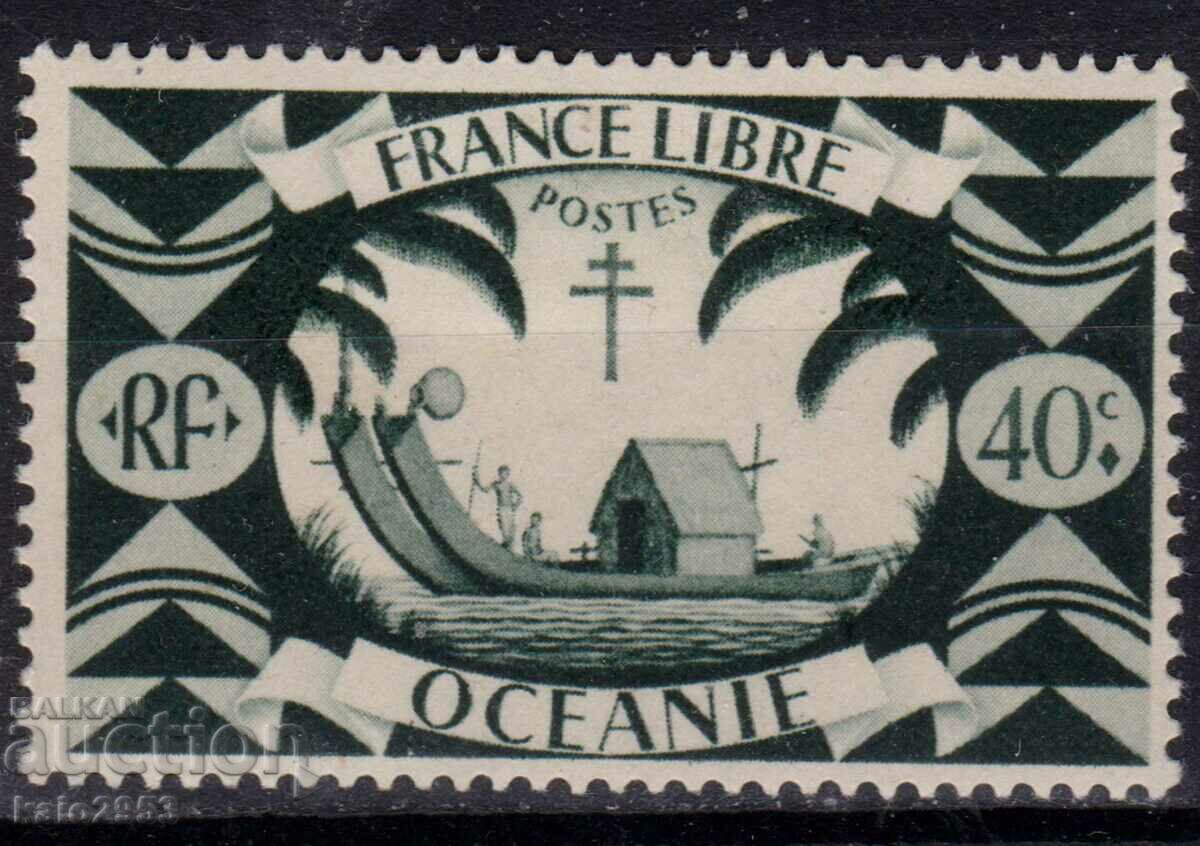 French Oceania-1942-2nd WW-of "Free France", MLH