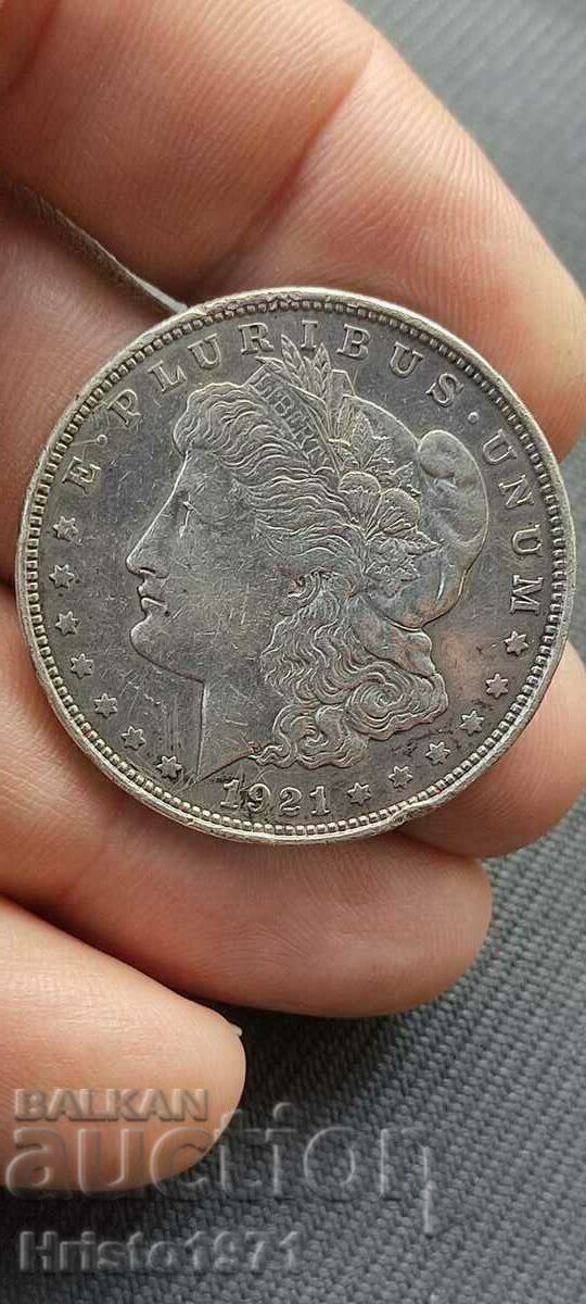 1 δολάριο Morgan 1921 με τιμή 95.00 BGN | € 48.57 1 δολάριο Morgan 1921 με τιμή 95.00 BGN | € 48.57