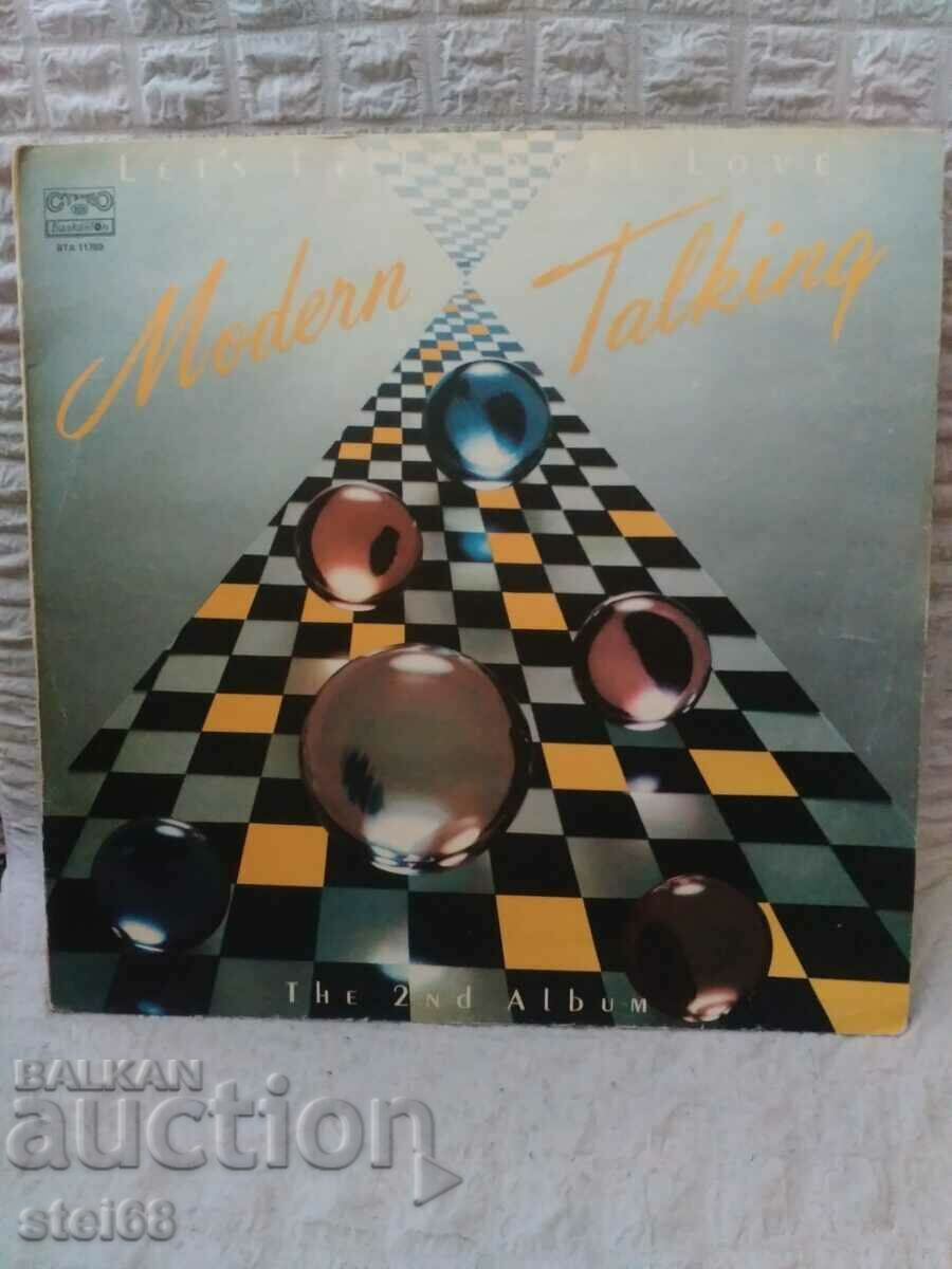 Δίσκος γραμμοφώνου.-Modern Talking