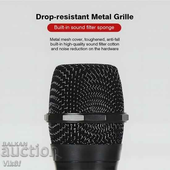 Pereche de microfoane wireless WG-22, 2, transmitator, receptor - 7