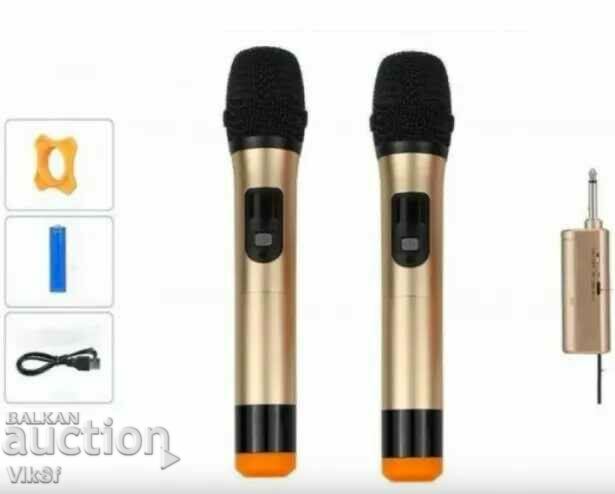Delivery of Set of 2 pcs. wireless microphones with display WVNGR WG-200II Delivery of Set of 2 pcs. wireless microphones with display WVNGR WG-200II