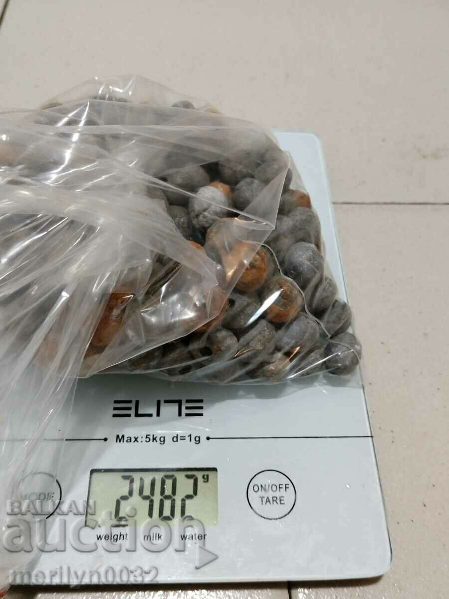 Licitație bile de plumb de 2,48 kg pentru srekme sochmi