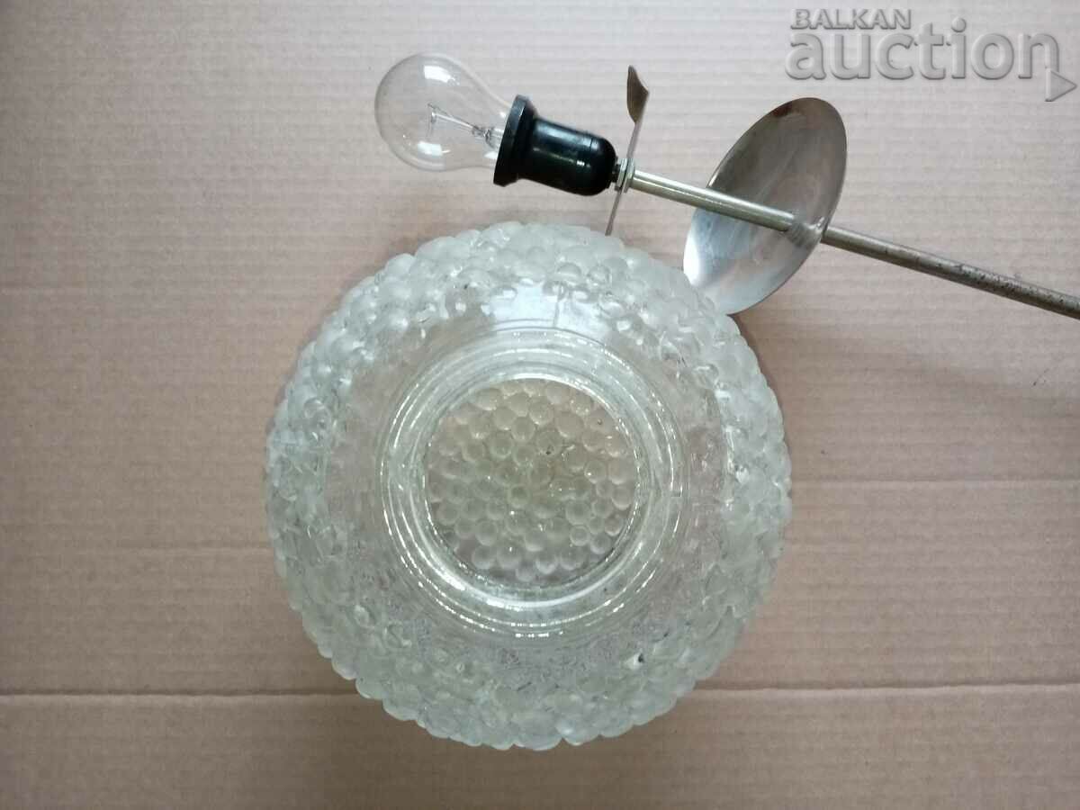 retro vintage lamp shade 60s 70s working good - 7