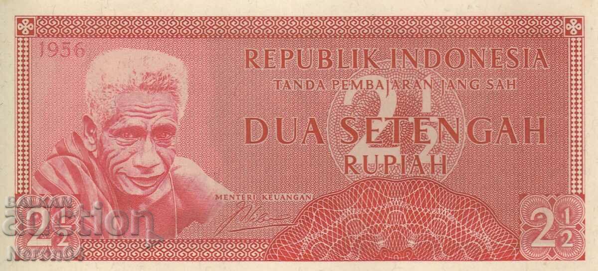 2 1/2 rupii 1956, Indonezia