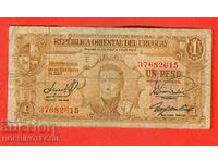 URUGUAY URUGUAY Emisiune de 1 peso - numărul 1939 - 2