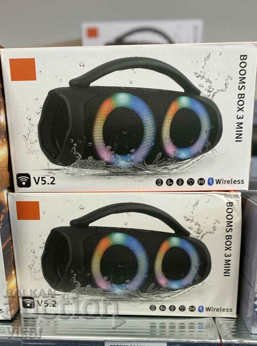 Delivery of Large portable powerful bluetooth column Booms Box 3 RGB Delivery of Large portable powerful bluetooth column Booms Box 3 RGB