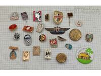 MISCELLANEOUS BADGES LOT OF 25 PCS