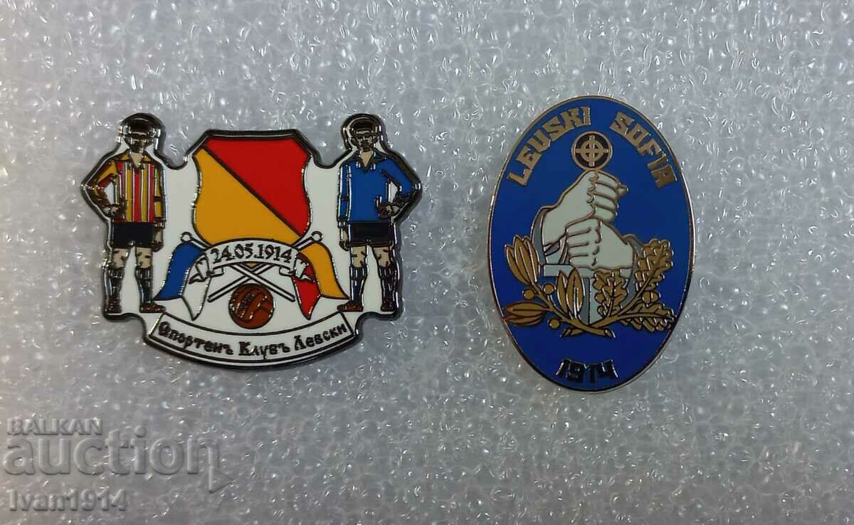 Levski Sofia badges badge