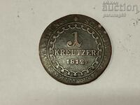 Austria 1 Kreuzer 1812 anul B