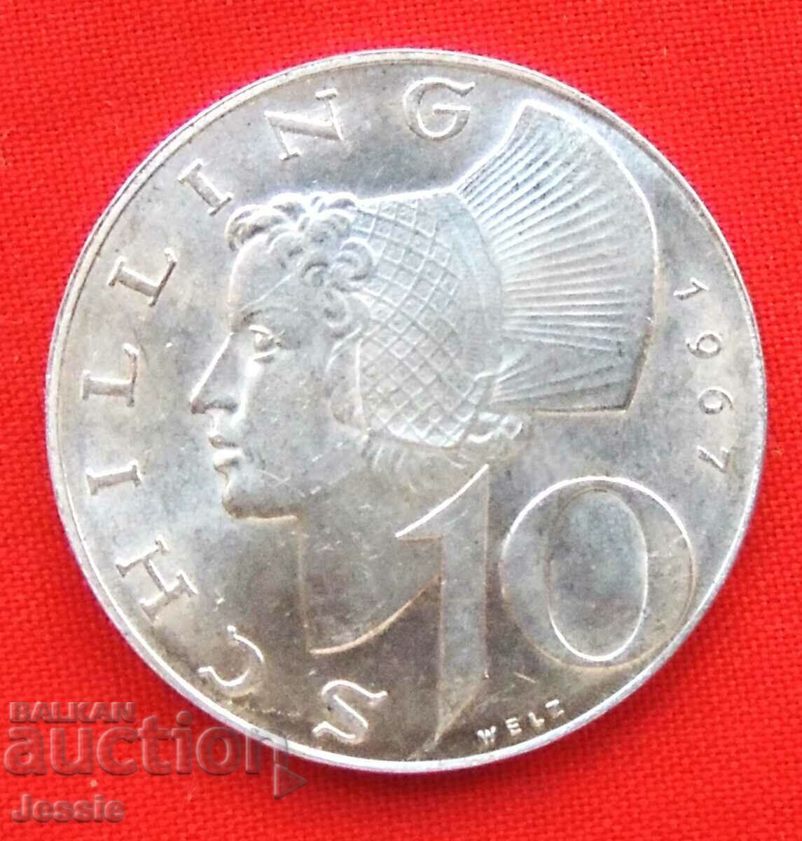 10 shillings 1967 Austria COMPARE AND EVALUATE! 10 shillings 1967 Austria COMPARE AND EVALUATE!