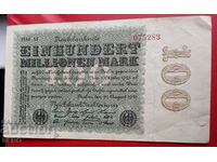 Banknote-Germany-100,000,000 marks 1923-single sided