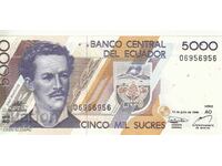 5000 Sucre 1999, Ecuador