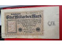 Banknote-Germany-5,000,000,000 marks 1923-single sided