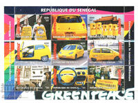 2000. Senegal. Greenpeace - "Green" cars. Block.