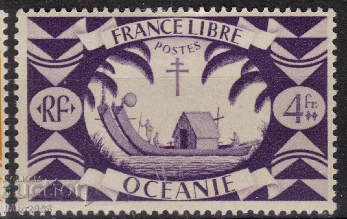 Oceania Franceză-1942-al doilea război mondial al „Franței libere”, MLH