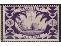 French Oceania-1942-2nd WW-of "Free France", MLH