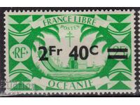 French Oceania-1942-2nd WW-of "Free France", MLH