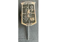 38583 Bulgaria sign coat of arms city of Karlovo