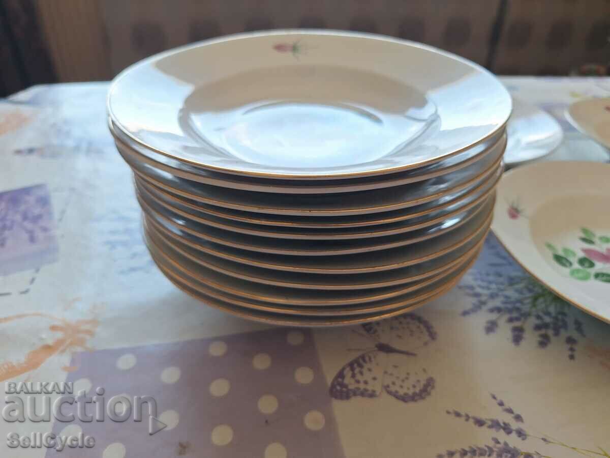 ✅PORCELAIN PLATES SERVICE - 14 PCS.❗ with price 25.00 BGN | € 12.78 ✅PORCELAIN PLATES SERVICE - 14 PCS.❗ with price 25.00 BGN | € 12.78
