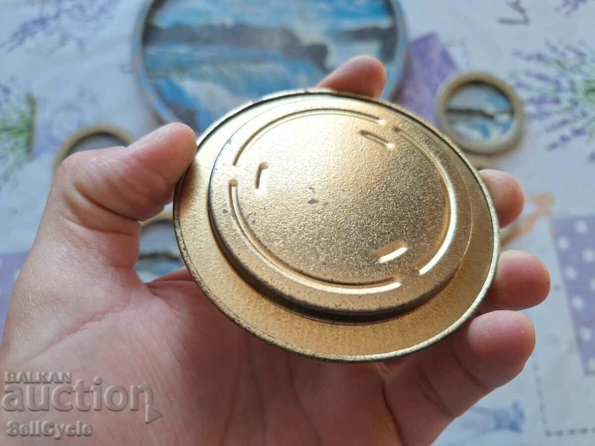 Auction ✅METAL TRAY AND PLATES - NIAGARA FALLS ❗ Auction ✅METAL TRAY AND PLATES - NIAGARA FALLS ❗