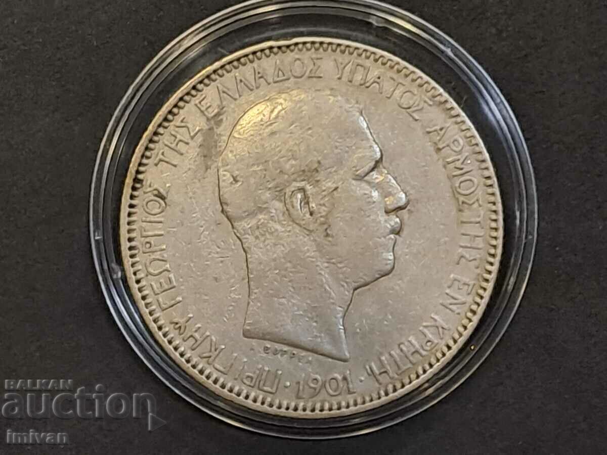 5 drachmas 1901