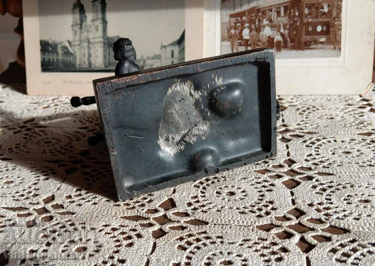 Παράδοση Αγαλματίδιο, φιγούρα, μεταλλικό πλαστικό, Σοβιετικό