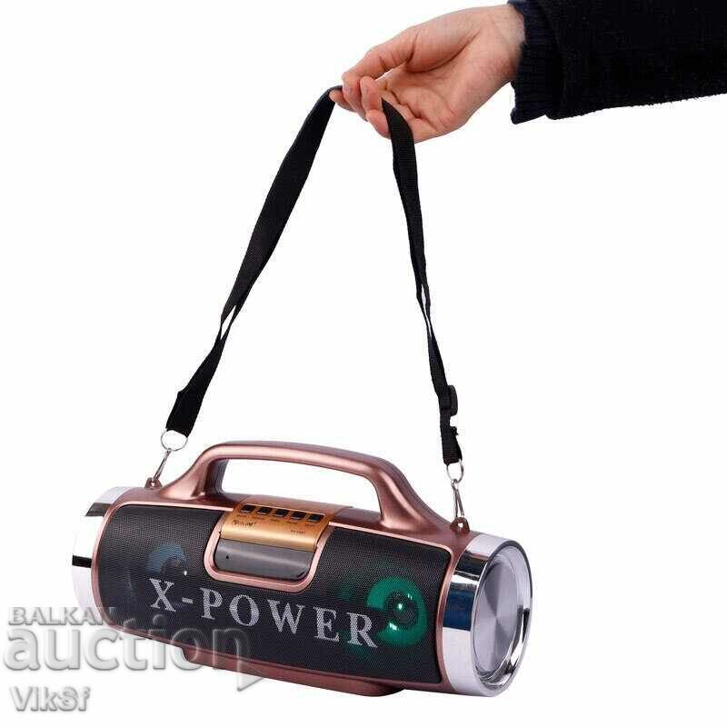 Licitație Difuzor bluetooth portabil - radio Golon RX-V8BT