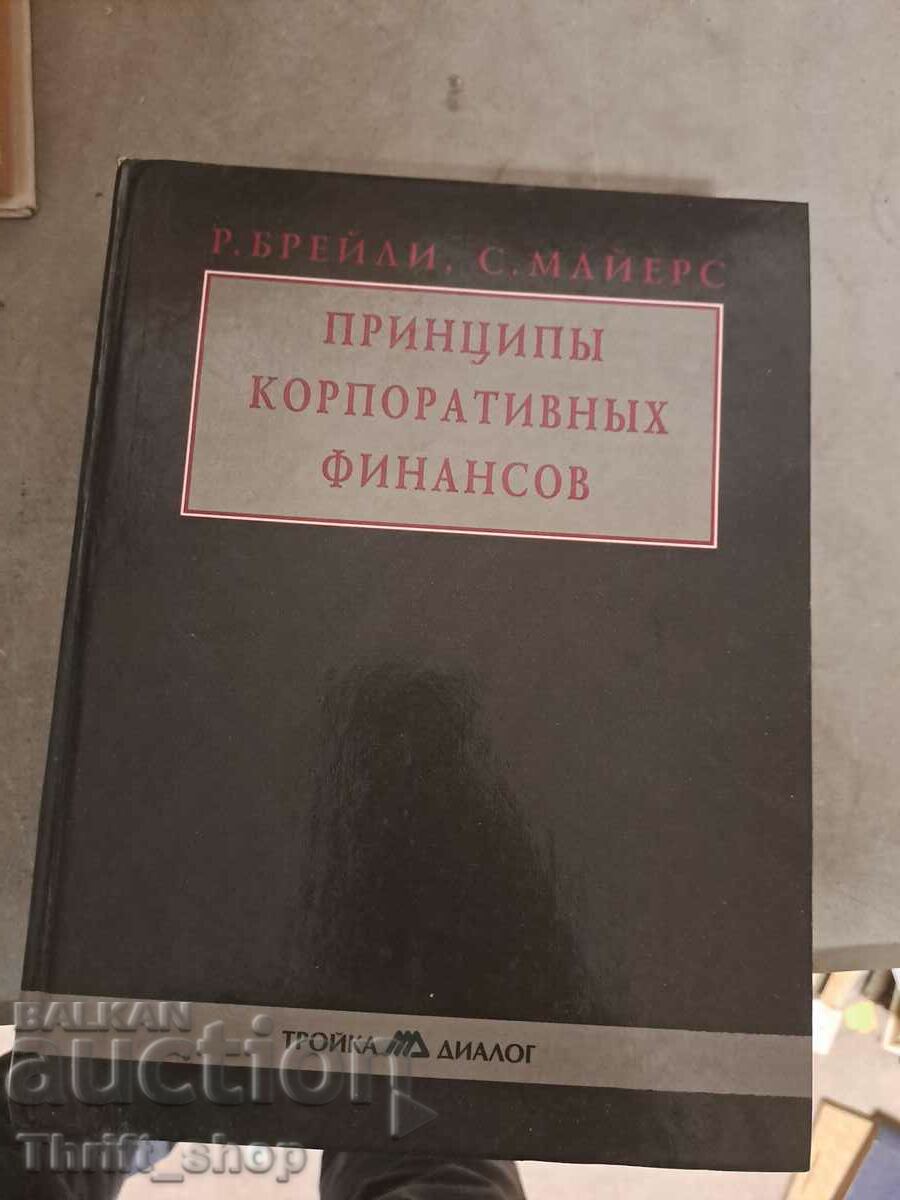 Αρχή της εταιρικής χρηματοδότησης