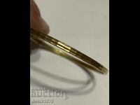 Old brass costume bracelet