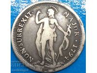 Genoa 1 lira 1794 Italy John the Baptist Doge's reign