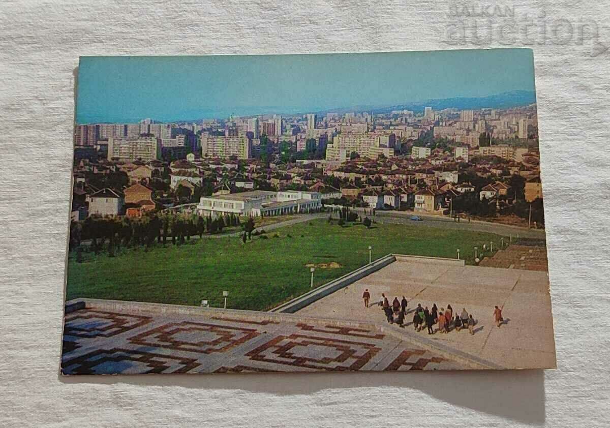 STARA ZAGORA VIEW FROM THE DEFENDERS MEMORIAL P.K. 1979