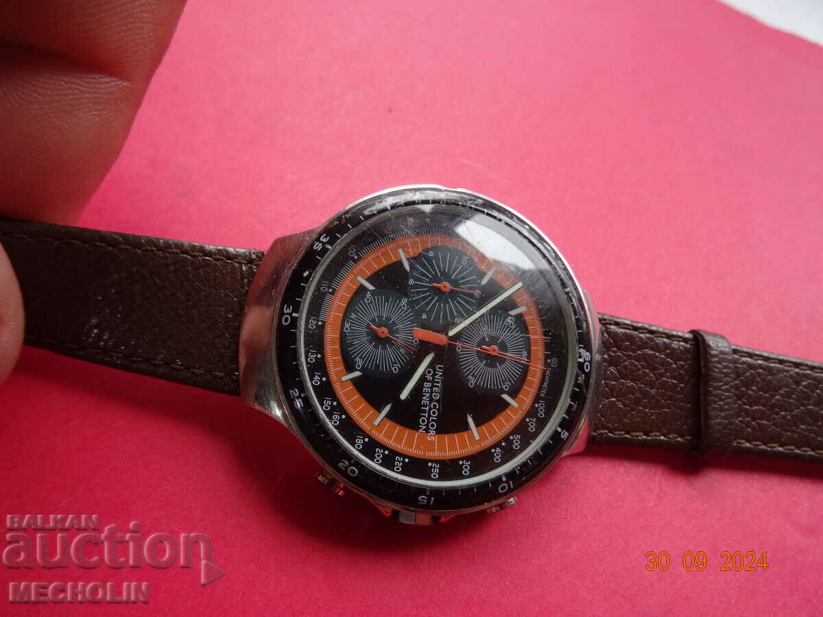 Delivery of UNITED COLORS OF BENETTON QUARTZ CHRONOGRAPH Delivery of UNITED COLORS OF BENETTON QUARTZ CHRONOGRAPH
