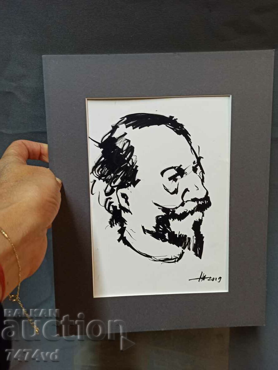 AUTHOR DRAWING, SHOWER BY HUD.TOMA TOMOV, SPASPARTU AND SIGNED with price 300.00 BGN | € 153.39 AUTHOR DRAWING, SHOWER BY HUD.TOMA TOMOV, SPASPARTU AND SIGNED with price 300.00 BGN | € 153.39