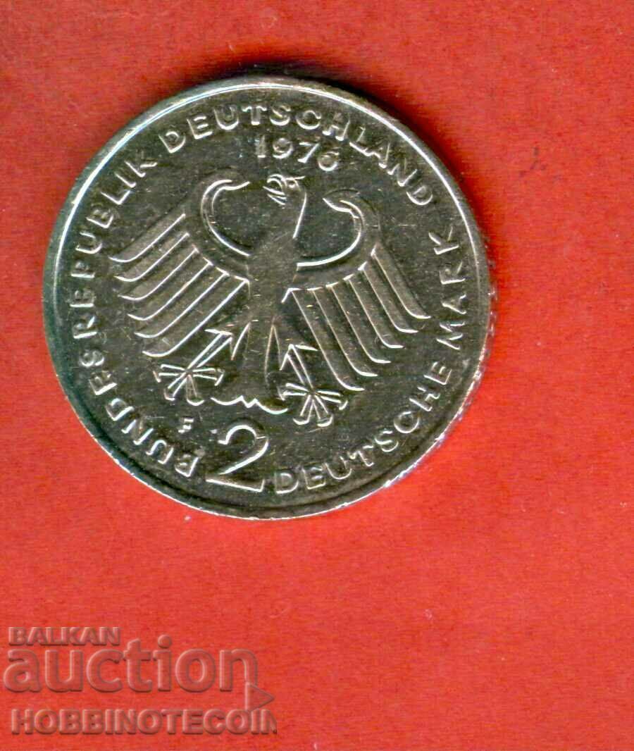 GERMANY GERMANY 2 Stamps issue - issue 1976 F 1949 1969 BU