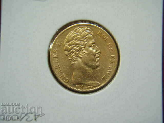20 Francs 1830 A France (20 франка Франция) /1/ - AU (злато) - 5