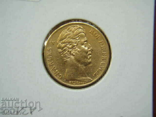 20 Francs 1830 A France (20 франка Франция) /1/ - AU (злато) - 6